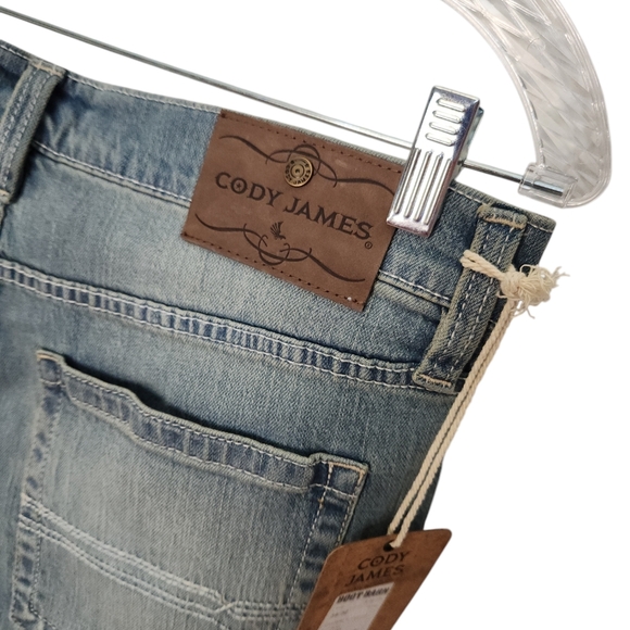 NWT Cody James Men's Stackable Straight EXTRA LONG Jeans - Picture 9 of 10